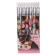 Automatic gel handle Calligrata, 0.5mm, black rod, anime housing, barcode on a piece, mix