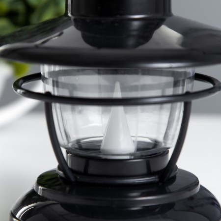 The nightlight "Evlampia" LED 1W from the batteries 2haaa black 10x10x12cm Risalux-3