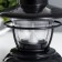 The nightlight "Evlampia" LED 1W from the batteries 2haaa black 10x10x12cm Risalux