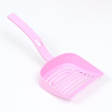 Cata toilet curly with an side with a scoop, 54 x 38 x 20 cm, white-pink-6