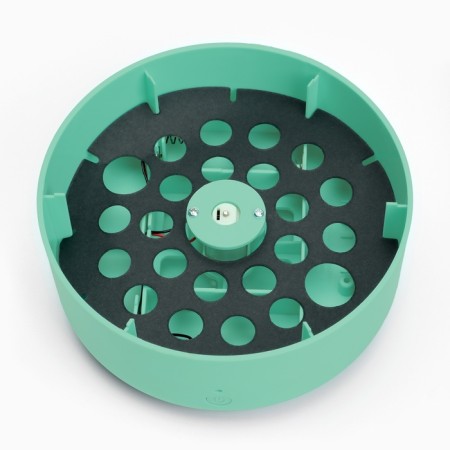 Electronic ashtray with air purifier, timer, 5 aromatables 13.2 x 7.5 cm, 2 aa-6