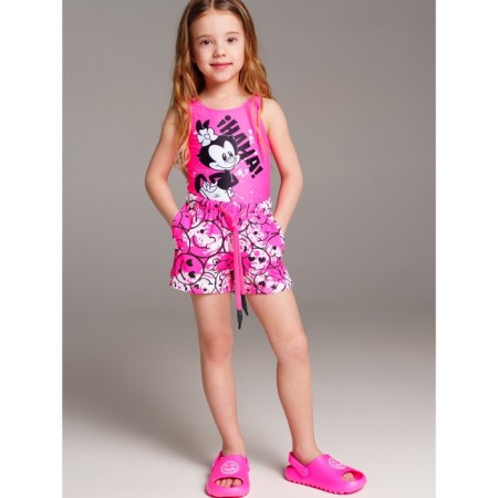 Шорты для девочки PlayToday, рост 110 см, 2 шт-1