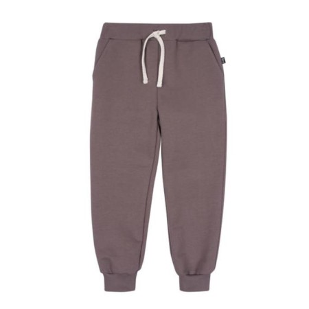 Pants for a boy BASIC, height 128 cm, brown color