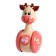 Developing toy "deer Robbie", beige color