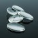 Coboson glass, oval 18 × 25 mm (set 5 pcs.), The color is transparent