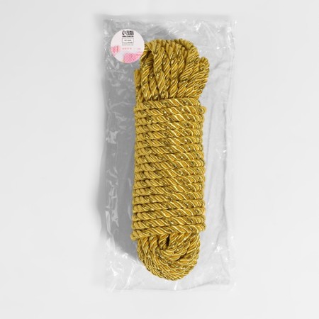 Cord twisted, d = 5 mm, 9 ± 1 m, gold color-3