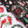 New Year. Glossy packaging paper "Christmas wreaths", bilateral, 70 x 100 cm