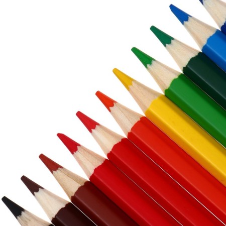 Pencils of watercolor 12 colors, Gamma "Classic", with a brush, hexagonal, sharpened, cardboard packaging-2