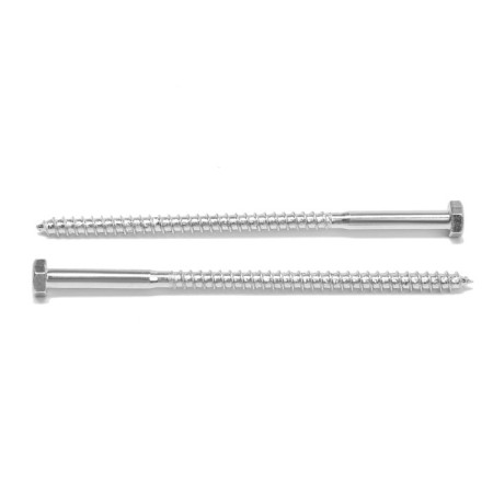 Bolt "Capercaillie", plumbing, Din571, M8x160 mm, 100 pcs-4
