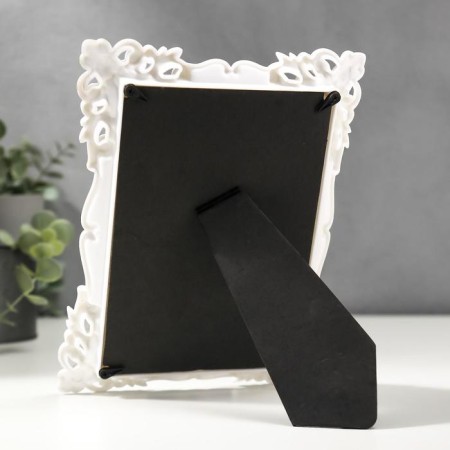 Photo frame plastic 10x15 cm "eclectica" white 20.5x16 cm-3
