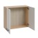 Cabinet hinged for dishwasher ATV 600x310x720, sonoma oak/nubuk Milk