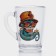 New Year's glass mug for tea "Symbol of the year 2025", 300 ml