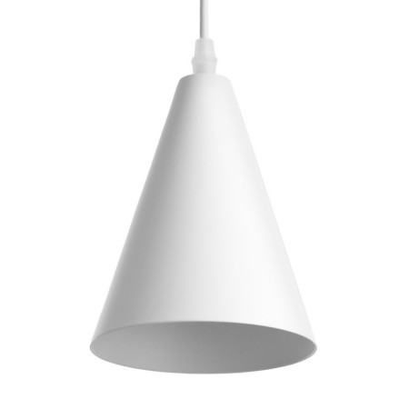 Bayerlux suspension lamp Bayerlux "cone" 1x40W E27 white 12x12x16-96 cm-1
