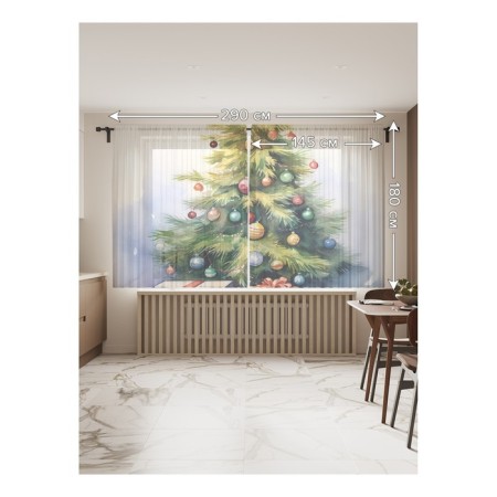 Photo "Fairytale holiday", size 145x180 cm, 2 pcs-1
