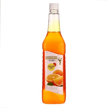 Syrup orange, 1 l