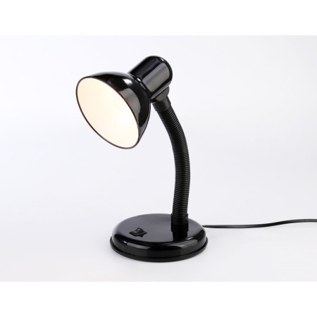 A table lamp with an E27 interchangeable lamp with Ambrella Light, Desk, D7704, E27, Black Color-1