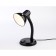 A table lamp with an E27 interchangeable lamp with Ambrella Light, Desk, D7704, E27, Black Color