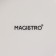 Porcelain dining plate Magistro "Cerera", d = 20 cm, orange color