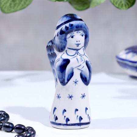 Souvenir "Angel", 4 × 10 cm, gzhel