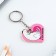 Gift set of "My soul mate", icon + keychain, 6.8 x 10.5 cm.