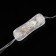 Extension cord for indoor garlands with a switch, 3 m, transparent thread, UMS-Vilka