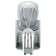 Bell-shaped rear BQ-8, universal fasteners, gray color