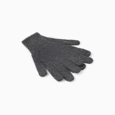 Baby gloves, gray-blue color, river 16