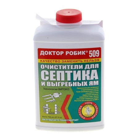 Cleaner for the septic tank and cesspool, Dr. Robik 509, 798 ml.-3