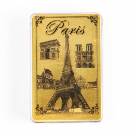 Paris Paris playing Paris, 54 pcs, 33 μm, 8.7 x 5.7 cm, gold-1