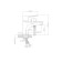 BOOU B8282-1V shell mixer, single-leaf, shower watering can and hose, chrome