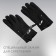Gloves Roscosmos x Onlytop, p. L-XL, black color
