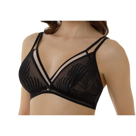 Women's bras of Lengy, size 70b, color black shadows