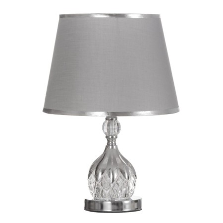Eleanor desktop lamp 1x40W E27+backlight, chrome 27x27x45cm-5