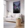 Decorative panel with photo printing "Cat from Cosmos", vertical, size 150x200 cm