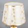 EMIGEL desktop lamp E27 40W gold 28x28x45 cm Risalux