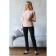 Female jumper, size 44, powder color