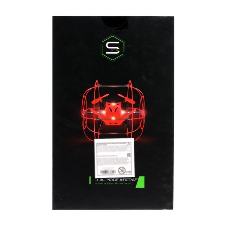 A quadrocopter radio -controlled Drone works on the battery, the color is green-6