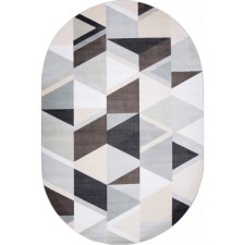 Oval carpet Merinos Valencia Deluxe, size 250x350 cm, color Blue