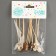 Wooden skewers "Fruits", 11 cm, set 12 pcs.