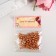 Round beads 6/0 "Orange" 20 g