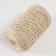 Knitting cord 100% polyester 3mm 100m/200 ± 20g (03-light-beige)