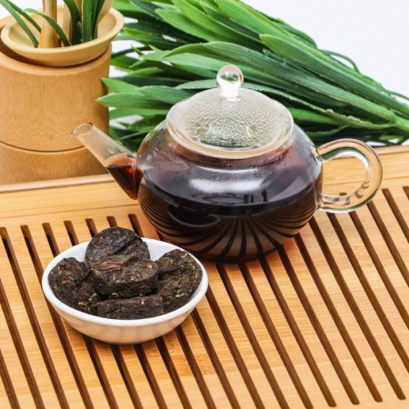 Chinese sustained tea "Shu puer", 50 g, 2021-4