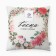 Pillow Ethel "Spring in the Heart", 40*40 cm, 100% p/e, velor