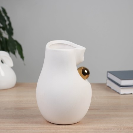 VAZ Coramics Table "Conor" D-10CM, 19.5x12 cm, white-2