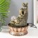 The desktop fountain from the network, backlight "Buddha at the cliff with bowls" 26x20x20 cm, mix