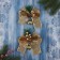 Jewelry decoration "The composition on the Bange" (set 2 pcs) ball, 12x15 cm