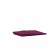 Pillowcase Mona Liza, size 70x70 cm, plum color