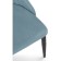 CHART STALL CARA Kora Metal/velor, Black/Blue 47x57x89 cm