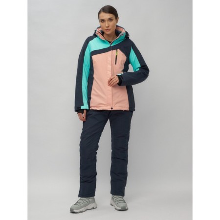 Ski suit, size 42, turquoise color-25