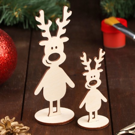 Set for creativity "Deer", 2pcs, 130 x 50, 90 x 33 mm